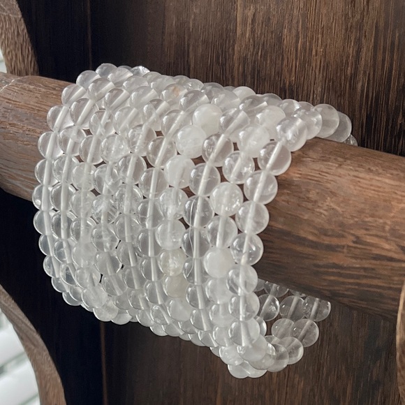 Crystal Quartz Bracelet (one) - Picture 6 of 6